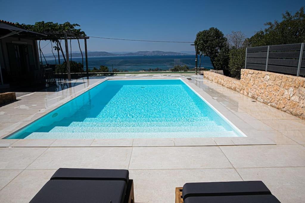 Pine House Villa Agioi Bagian luar foto